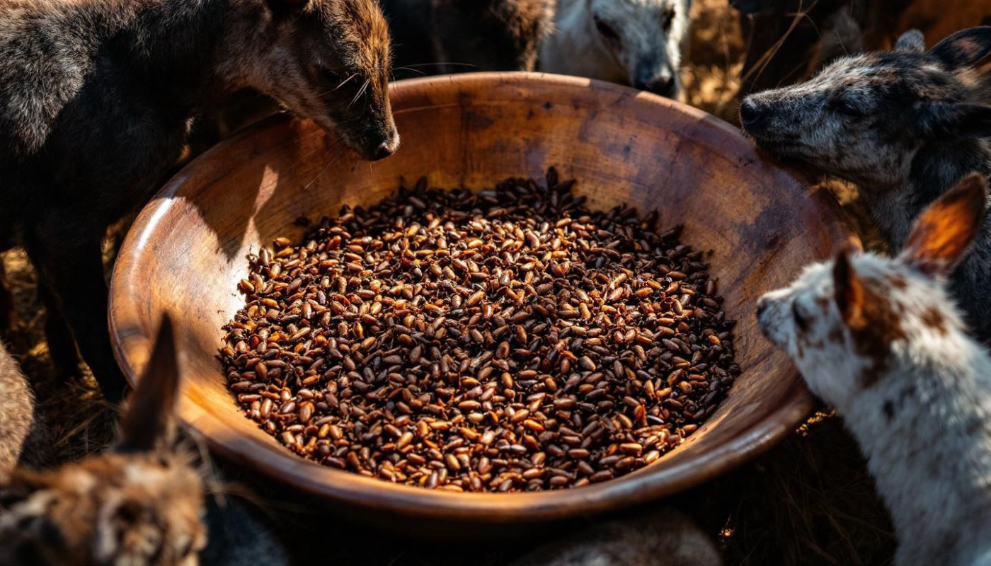 Peut-on nourrir tous les animaux avec des insectes séchés ?